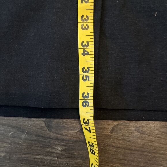 REBECCA TAYLOR Women's Black Wool Ruffle V-Neck Sleeveless Sheath Dress Size 10 - Picture 9 of 13